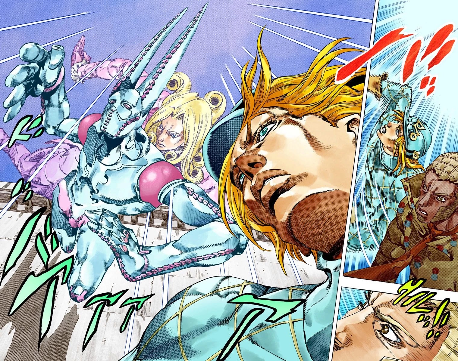 JoJo's Bizarre Adventure Part 7 - Steel Ball Run (Official Colored) Chapter 68 page 37 - Chapter 68: D4C Part 3