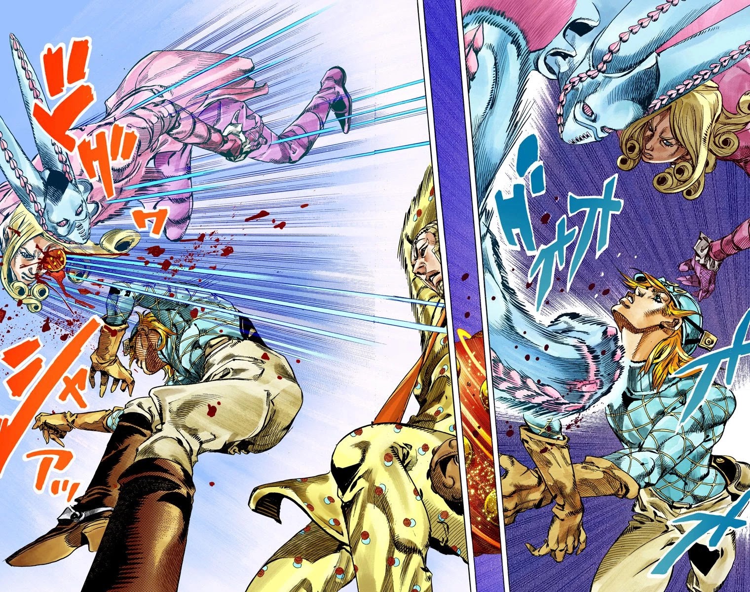 JoJo's Bizarre Adventure Part 7 - Steel Ball Run (Official Colored) Chapter 68 page 38 - Chapter 68: D4C Part 3
