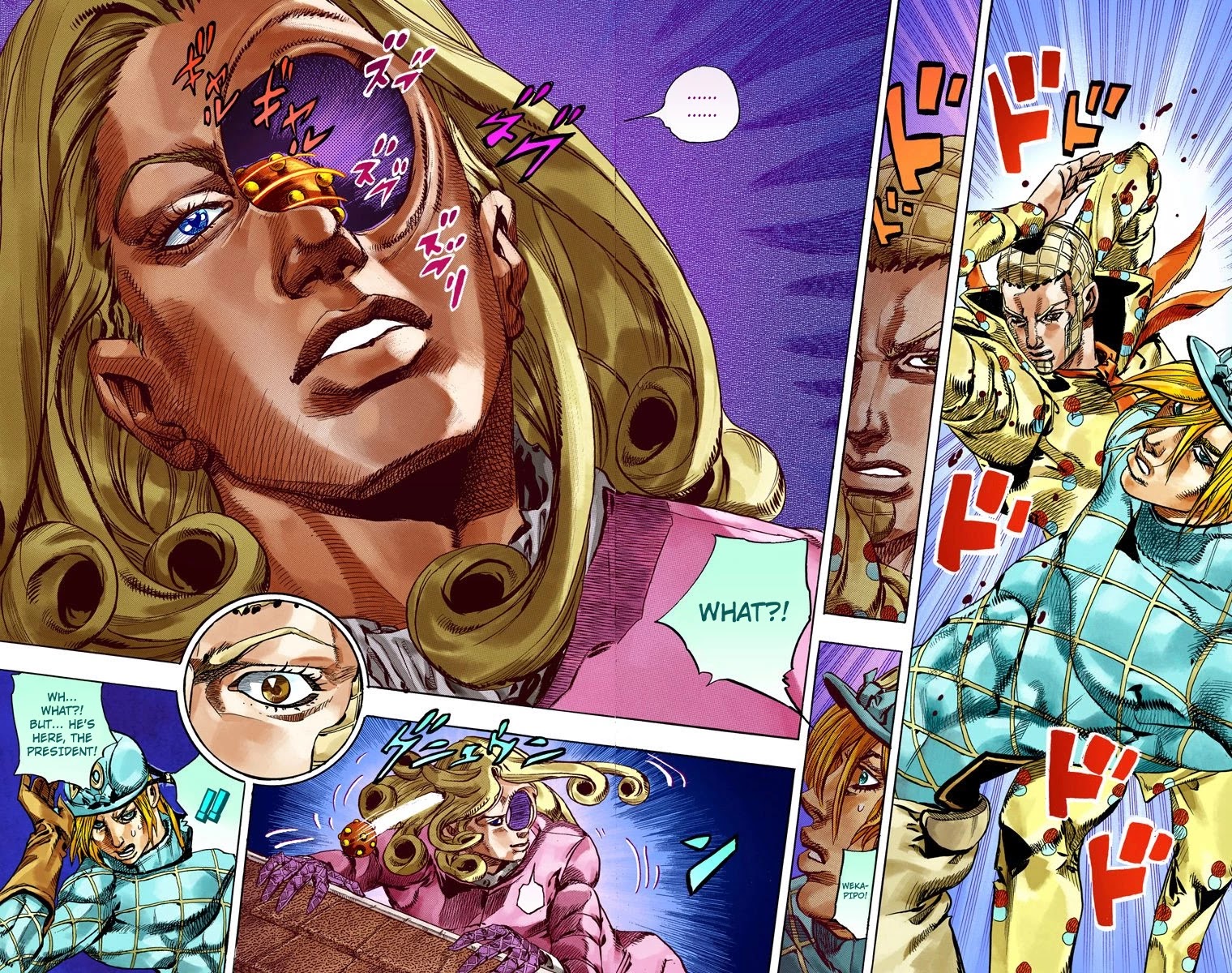 JoJo's Bizarre Adventure Part 7 - Steel Ball Run (Official Colored) Chapter 68 page 39 - Chapter 68: D4C Part 3