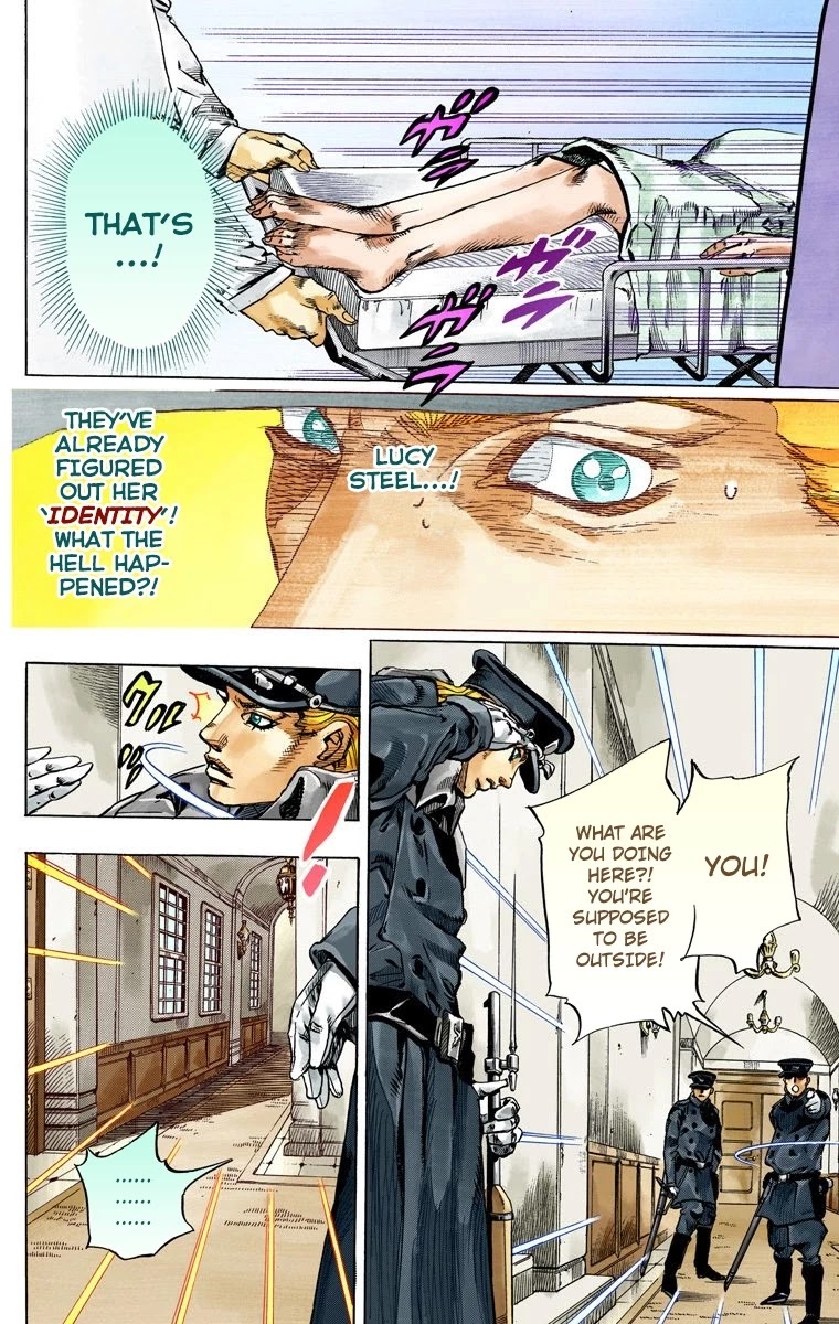 JoJo's Bizarre Adventure Part 7 - Steel Ball Run (Official Colored) Chapter 68 page 4 - Chapter 68: D4C Part 3