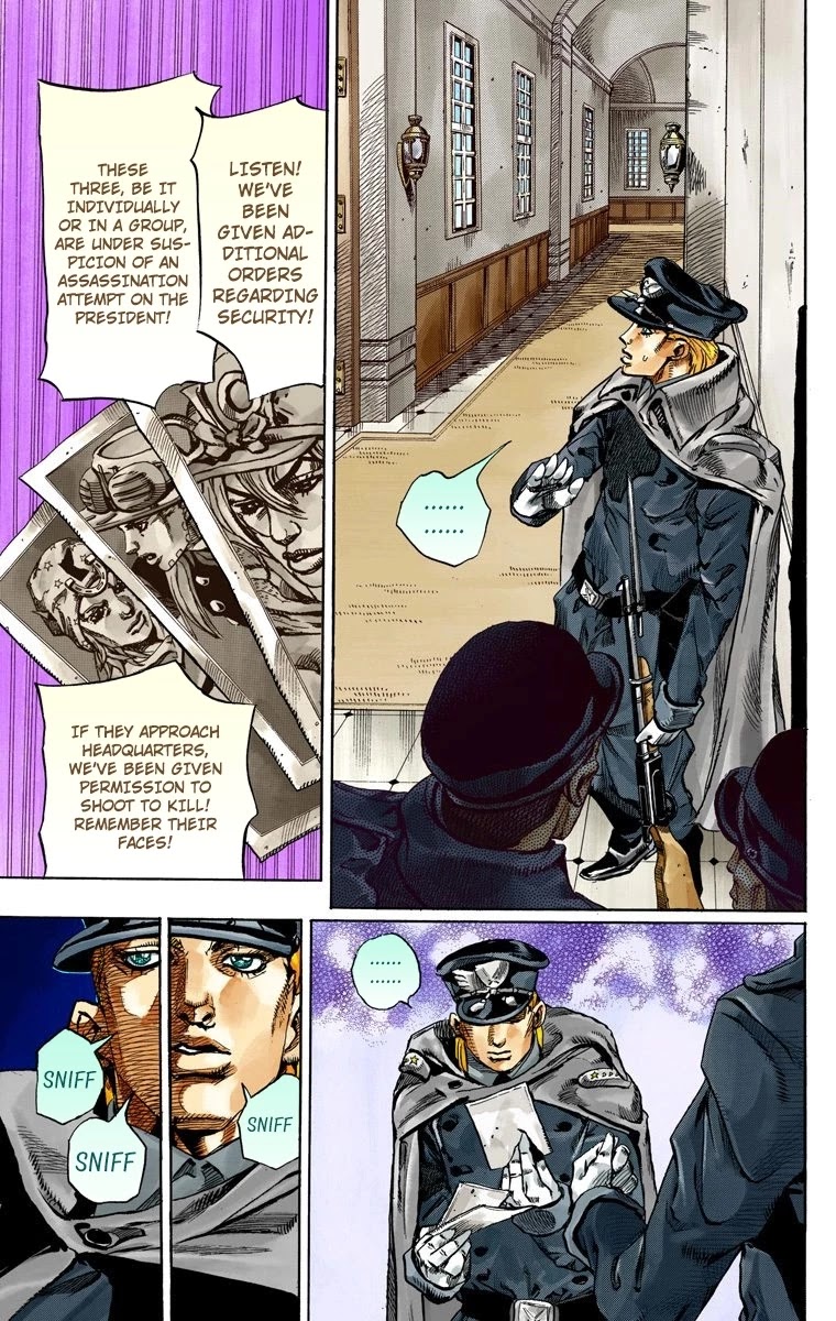 JoJo's Bizarre Adventure Part 7 - Steel Ball Run (Official Colored) Chapter 68 page 5 - Chapter 68: D4C Part 3
