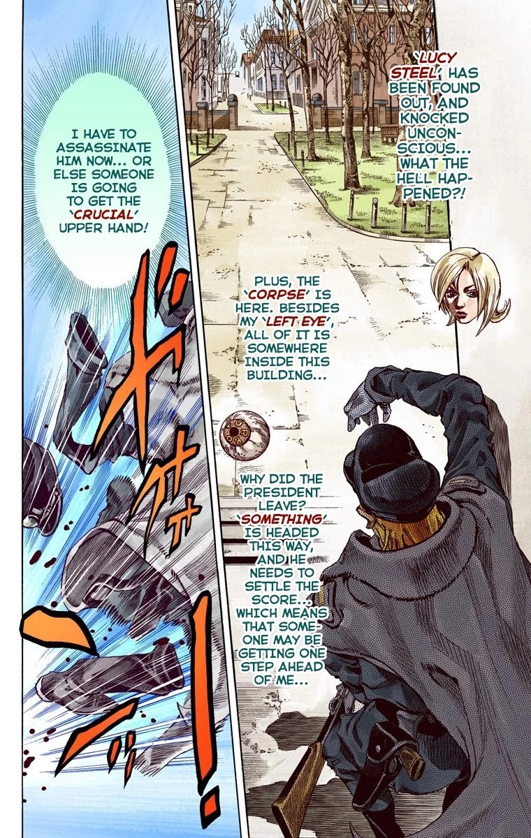 JoJo's Bizarre Adventure Part 7 - Steel Ball Run (Official Colored) Chapter 68 page 7 - Chapter 68: D4C Part 3