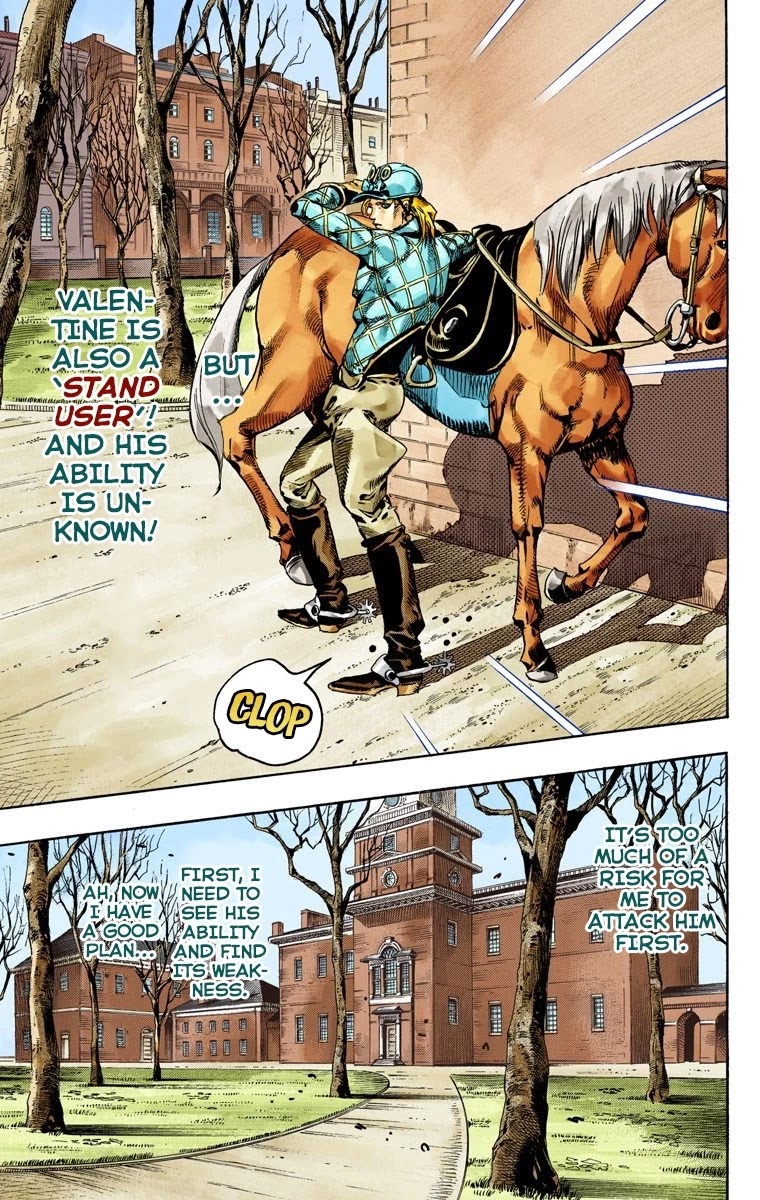 JoJo's Bizarre Adventure Part 7 - Steel Ball Run (Official Colored) Chapter 68 page 8 - Chapter 68: D4C Part 3