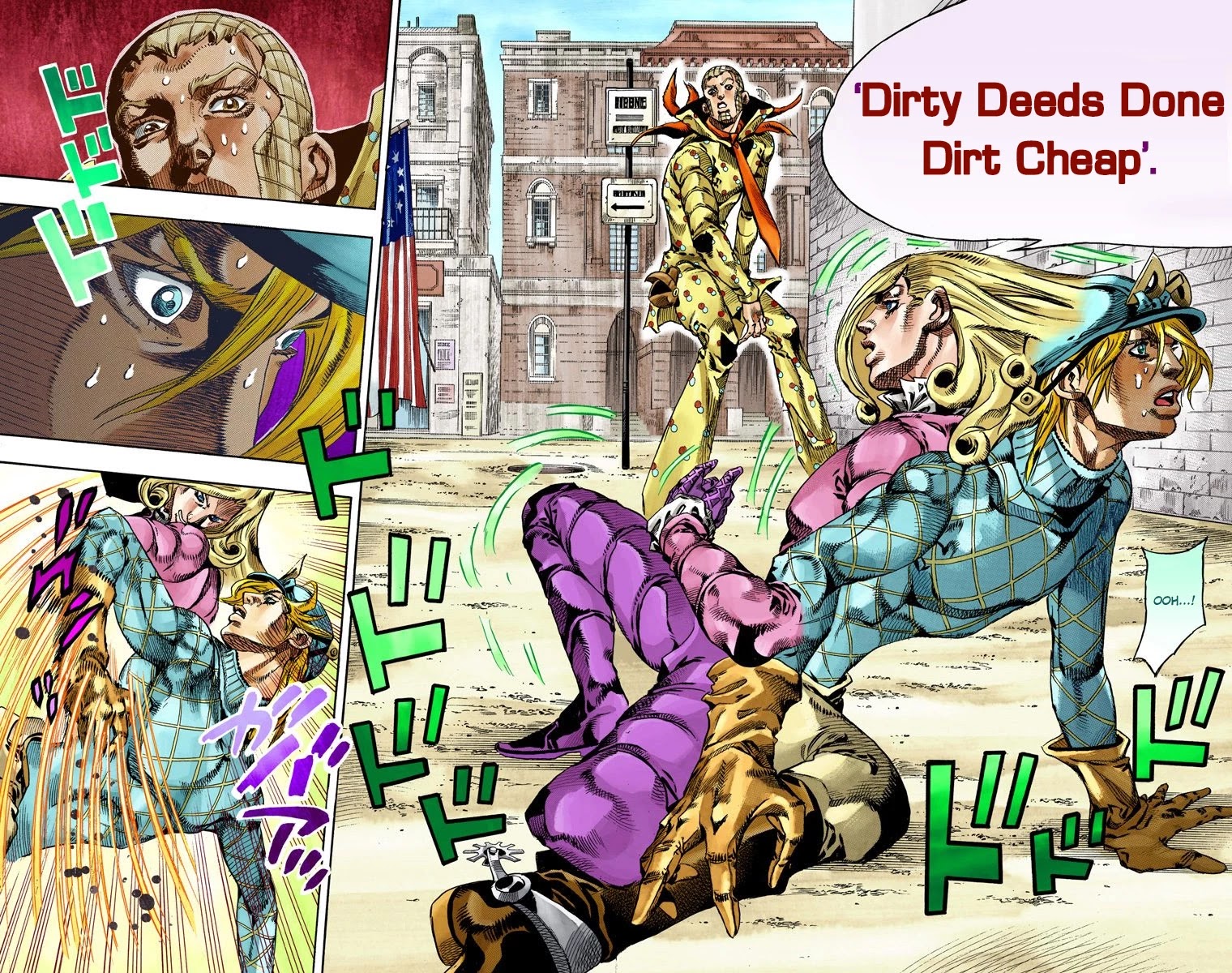 JoJo's Bizarre Adventure Part 7 - Steel Ball Run (Official Colored) Chapter 69 page 13 - Chapter 69: D4C Part 4