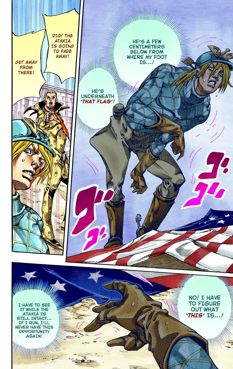 JoJo's Bizarre Adventure Part 7 - Steel Ball Run (Official Colored) Chapter 69 page 19 - Chapter 69: D4C Part 4