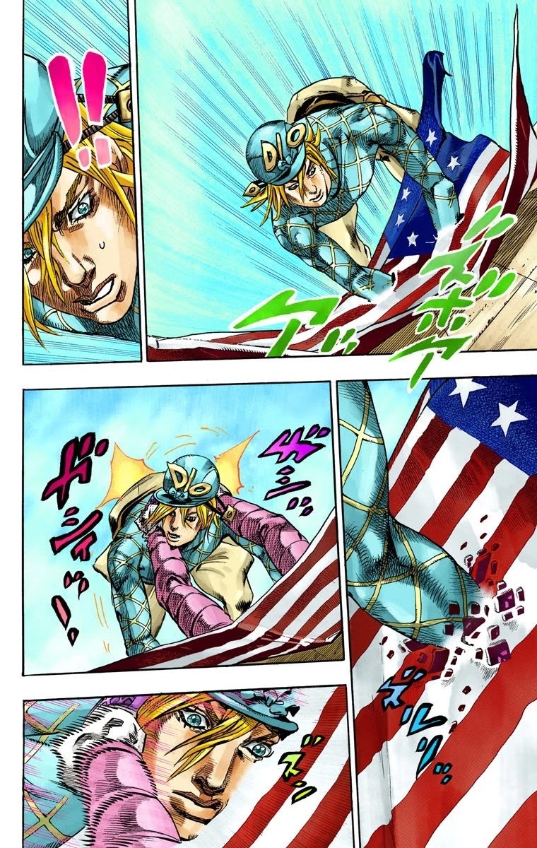 JoJo's Bizarre Adventure Part 7 - Steel Ball Run (Official Colored) Chapter 69 page 22 - Chapter 69: D4C Part 4