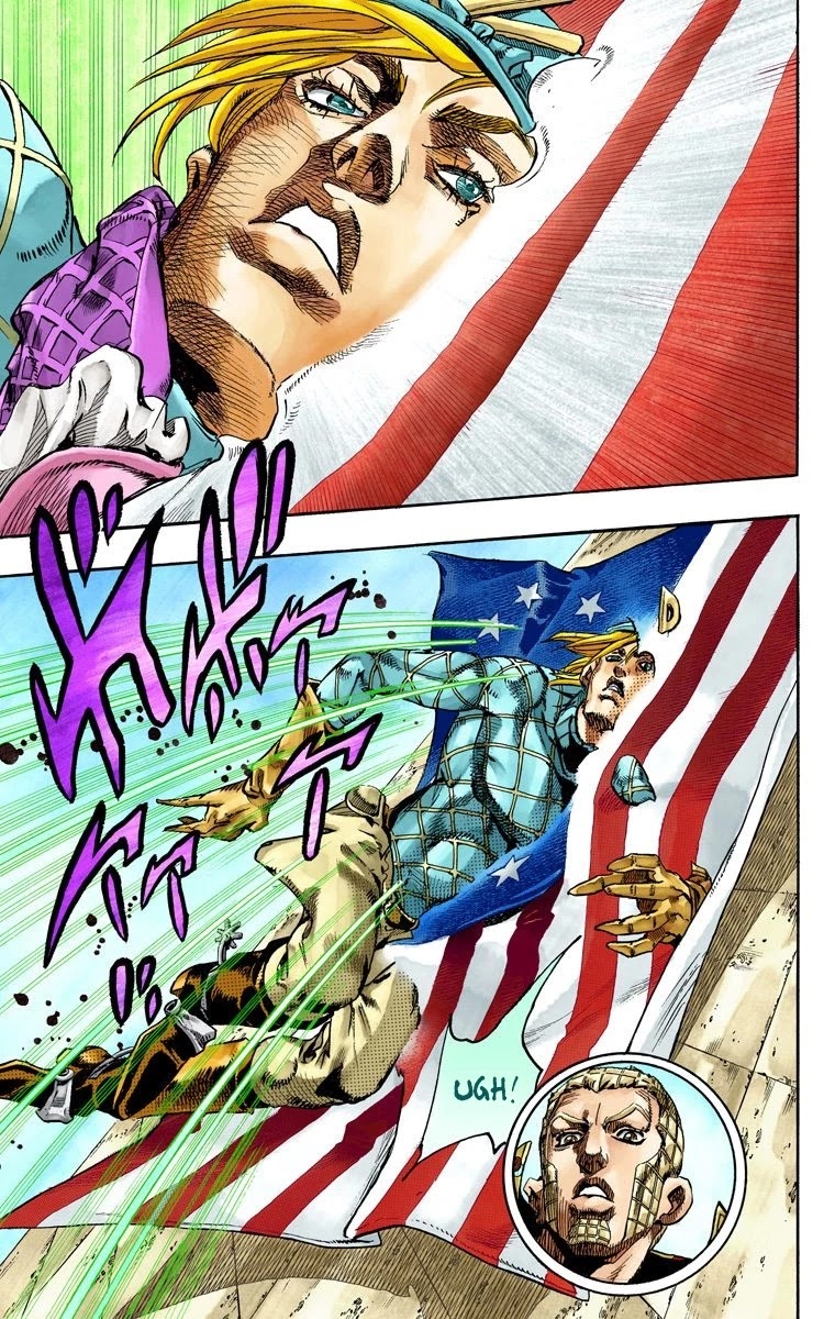 JoJo's Bizarre Adventure Part 7 - Steel Ball Run (Official Colored) Chapter 69 page 23 - Chapter 69: D4C Part 4