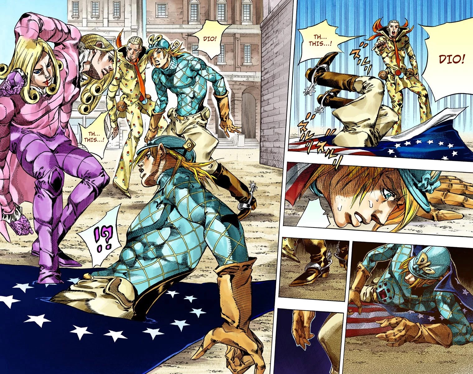 JoJo's Bizarre Adventure Part 7 - Steel Ball Run (Official Colored) Chapter 69 page 24 - Chapter 69: D4C Part 4