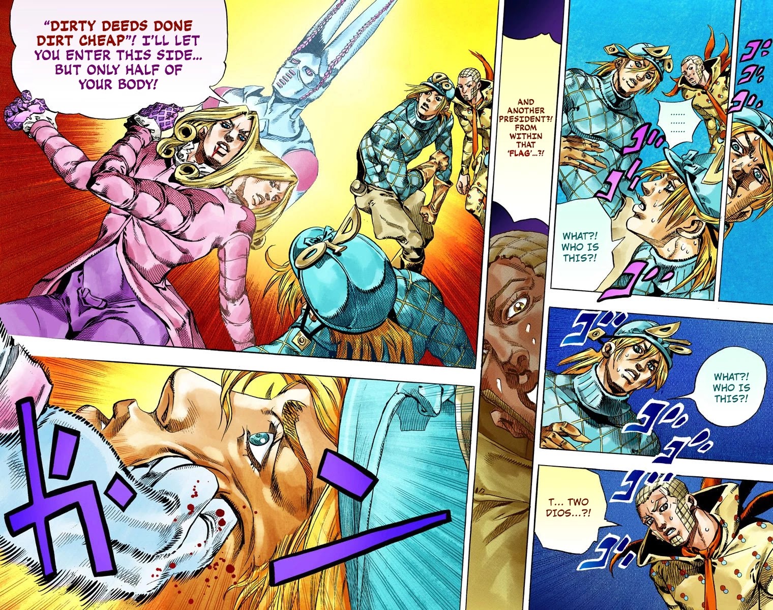 JoJo's Bizarre Adventure Part 7 - Steel Ball Run (Official Colored) Chapter 69 page 25 - Chapter 69: D4C Part 4