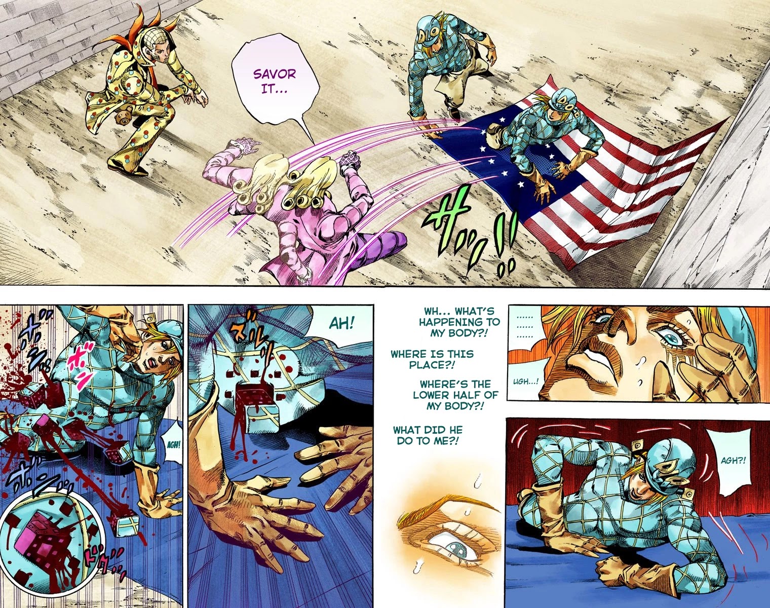 JoJo's Bizarre Adventure Part 7 - Steel Ball Run (Official Colored) Chapter 69 page 27 - Chapter 69: D4C Part 4