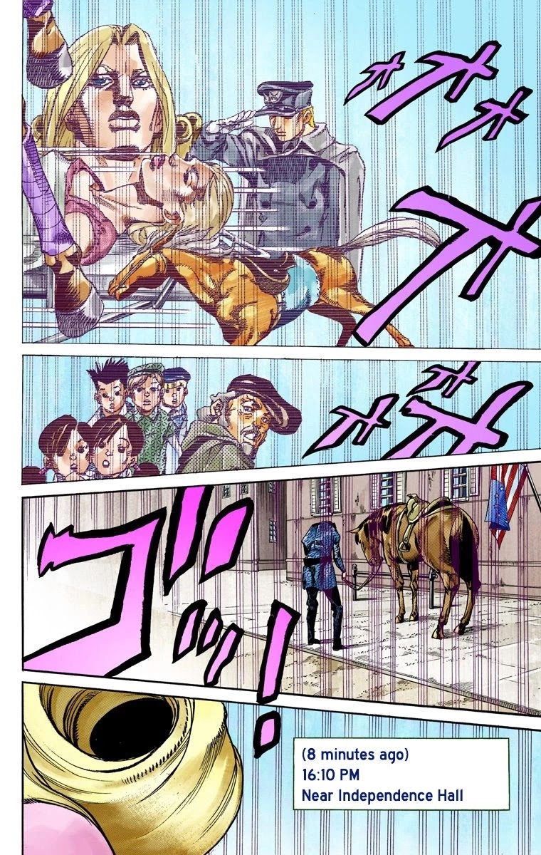 JoJo's Bizarre Adventure Part 7 - Steel Ball Run (Official Colored) Chapter 69 page 29 - Chapter 69: D4C Part 4