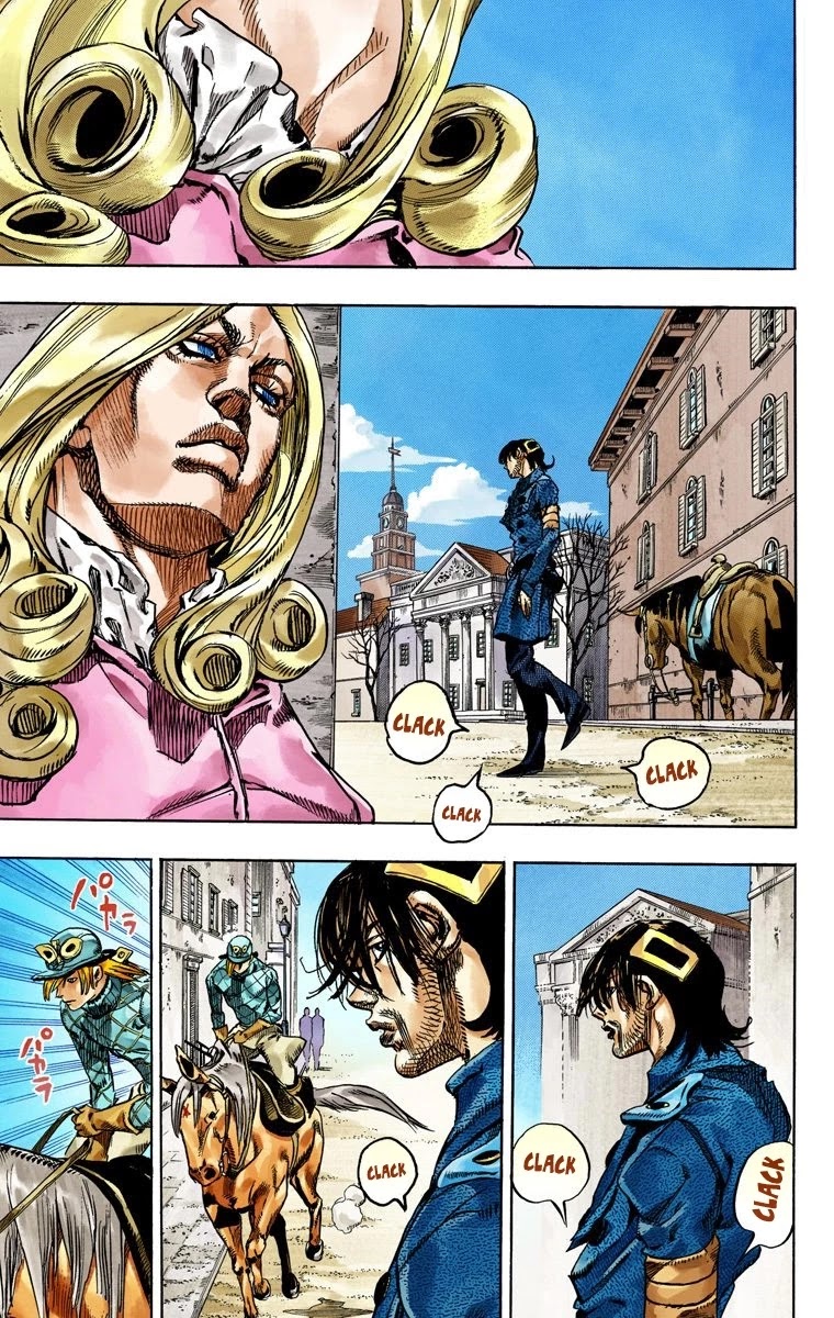JoJo's Bizarre Adventure Part 7 - Steel Ball Run (Official Colored) Chapter 69 page 30 - Chapter 69: D4C Part 4