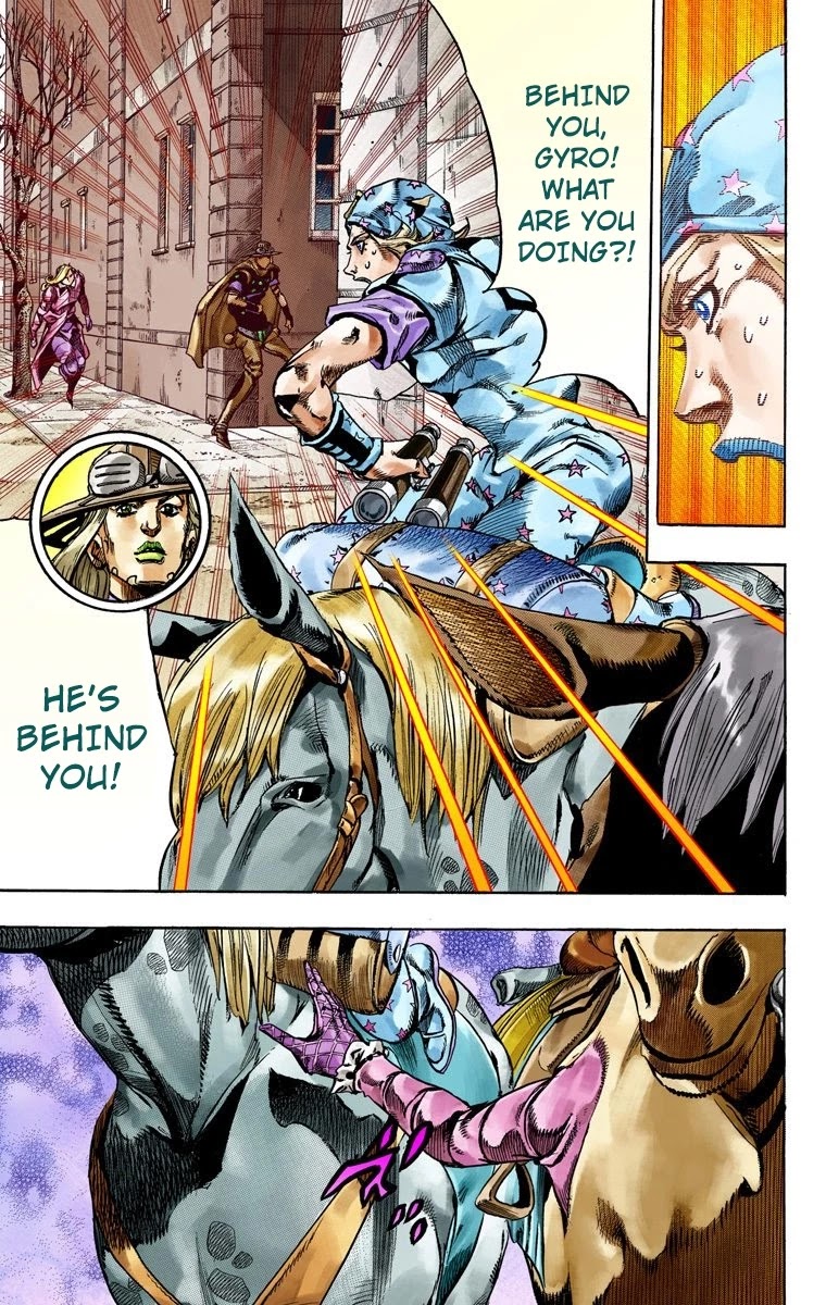 JoJo's Bizarre Adventure Part 7 - Steel Ball Run (Official Colored) Chapter 69 page 32 - Chapter 69: D4C Part 4