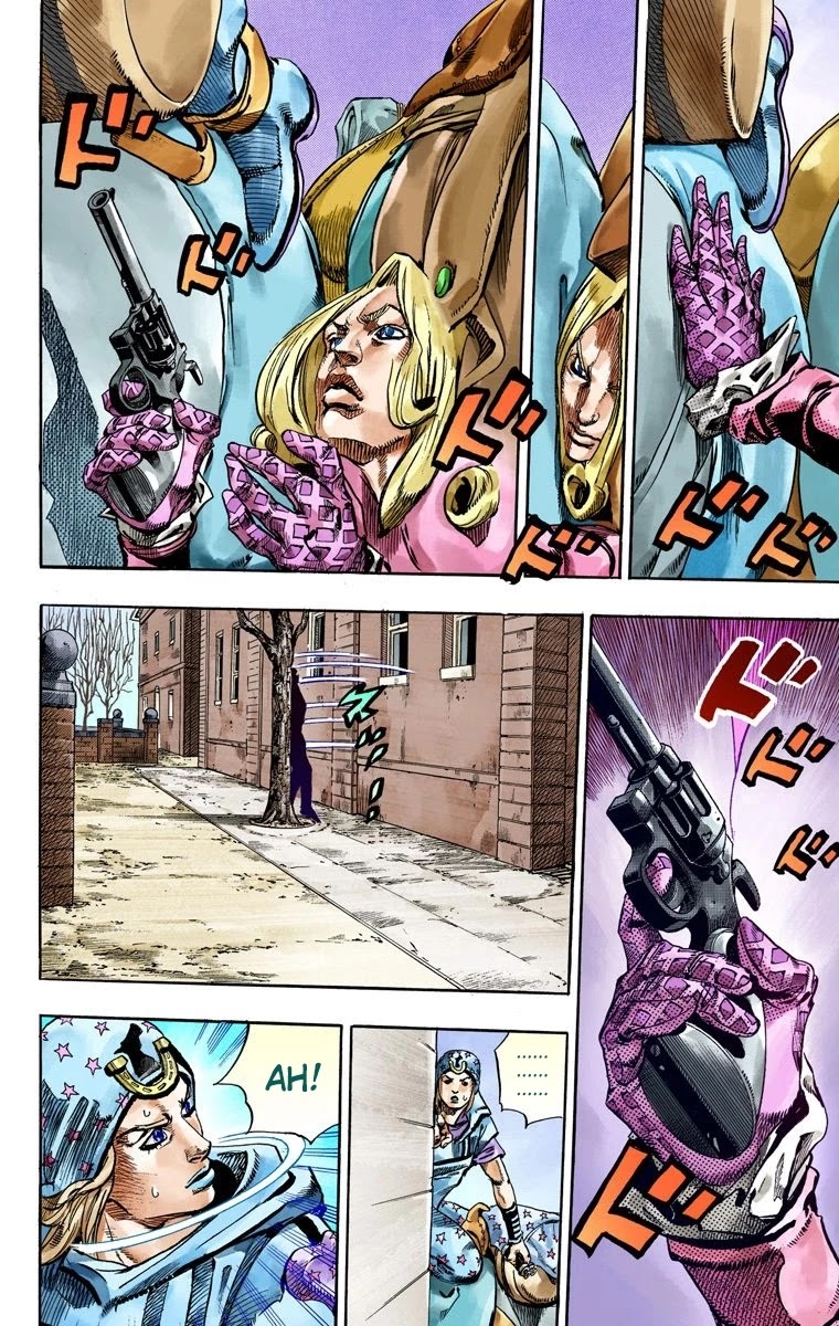 JoJo's Bizarre Adventure Part 7 - Steel Ball Run (Official Colored) Chapter 69 page 33 - Chapter 69: D4C Part 4