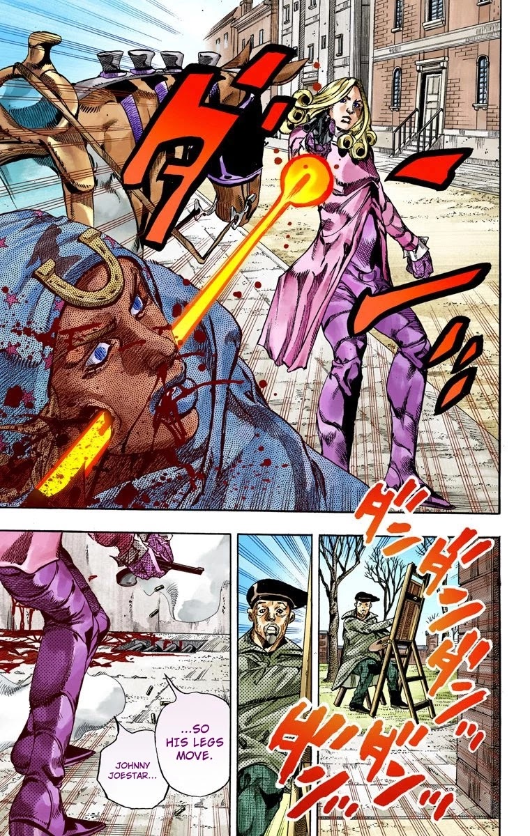 JoJo's Bizarre Adventure Part 7 - Steel Ball Run (Official Colored) Chapter 69 page 34 - Chapter 69: D4C Part 4