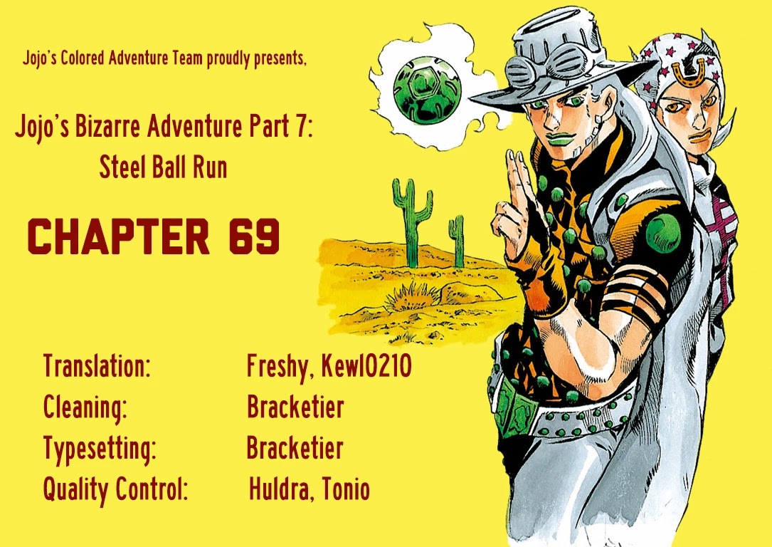 JoJo's Bizarre Adventure Part 7 - Steel Ball Run (Official Colored) Chapter 69 page 38 - Chapter 69: D4C Part 4