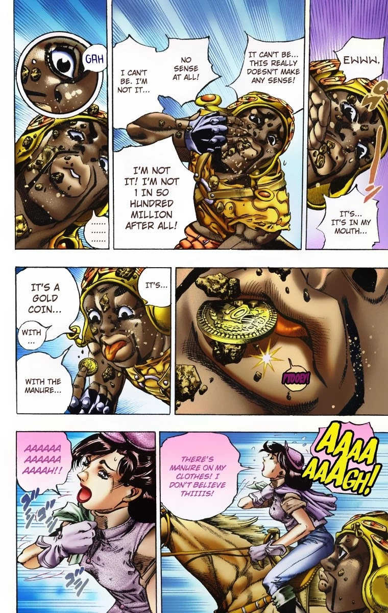 JoJo's Bizarre Adventure Part 7 - Steel Ball Run (Official Colored) Chapter 7 page 4 - Chapter 7: Pocoloco and Sandman