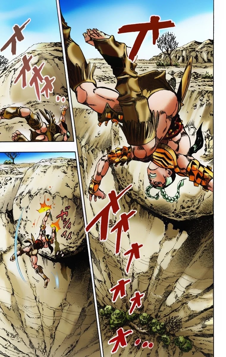 JoJo's Bizarre Adventure Part 7 - Steel Ball Run (Official Colored) Chapter 7 page 7 - Chapter 7: Pocoloco and Sandman