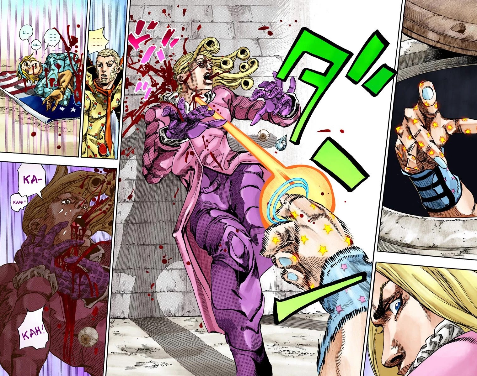 JoJo's Bizarre Adventure Part 7 - Steel Ball Run (Official Colored) Chapter 70 page 10 - Chapter 70: D4C Part 5