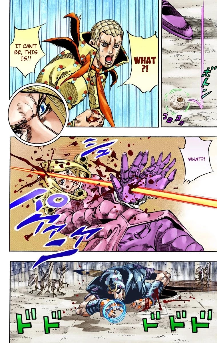 JoJo's Bizarre Adventure Part 7 - Steel Ball Run (Official Colored) Chapter 70 page 11 - Chapter 70: D4C Part 5