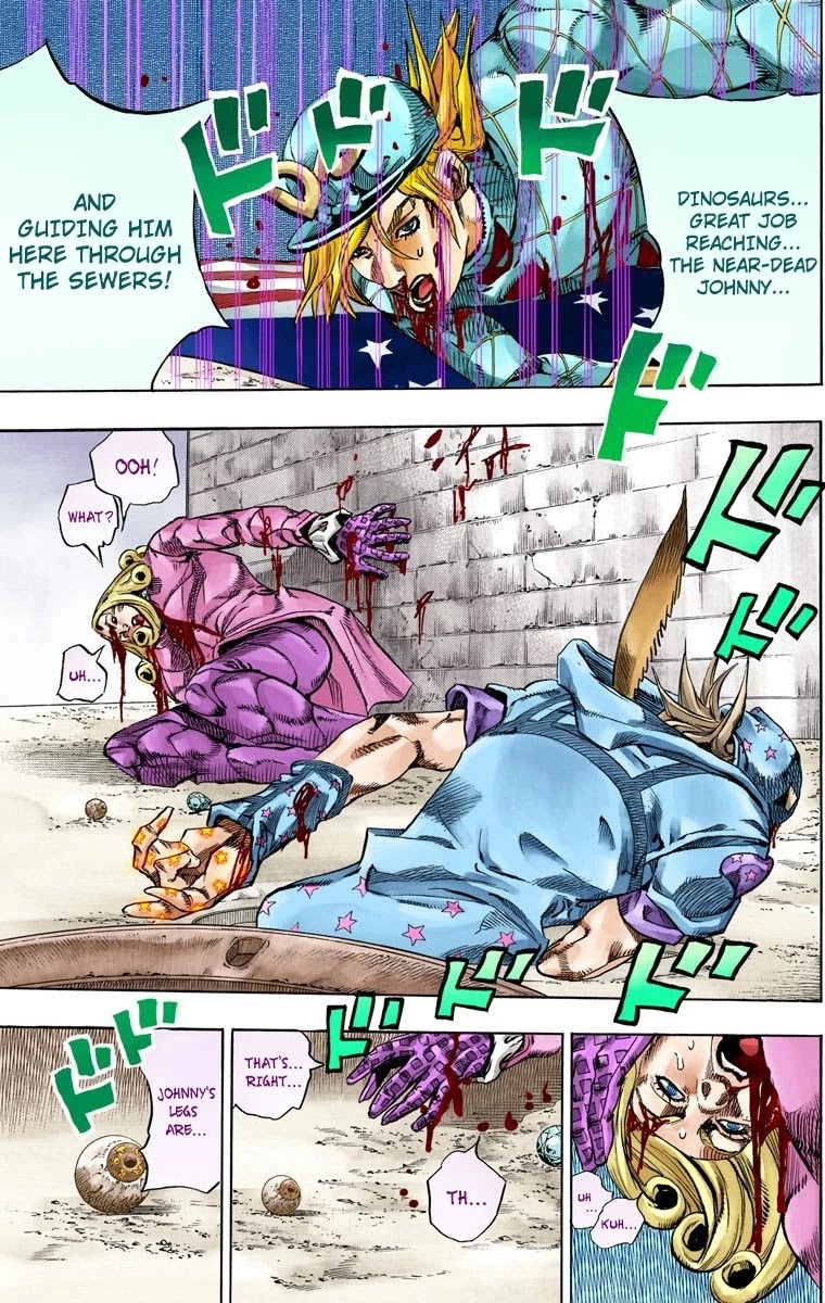 JoJo's Bizarre Adventure Part 7 - Steel Ball Run (Official Colored) Chapter 70 page 14 - Chapter 70: D4C Part 5
