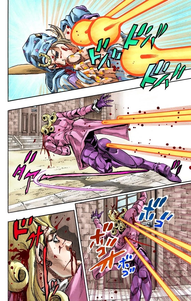 JoJo's Bizarre Adventure Part 7 - Steel Ball Run (Official Colored) Chapter 70 page 15 - Chapter 70: D4C Part 5