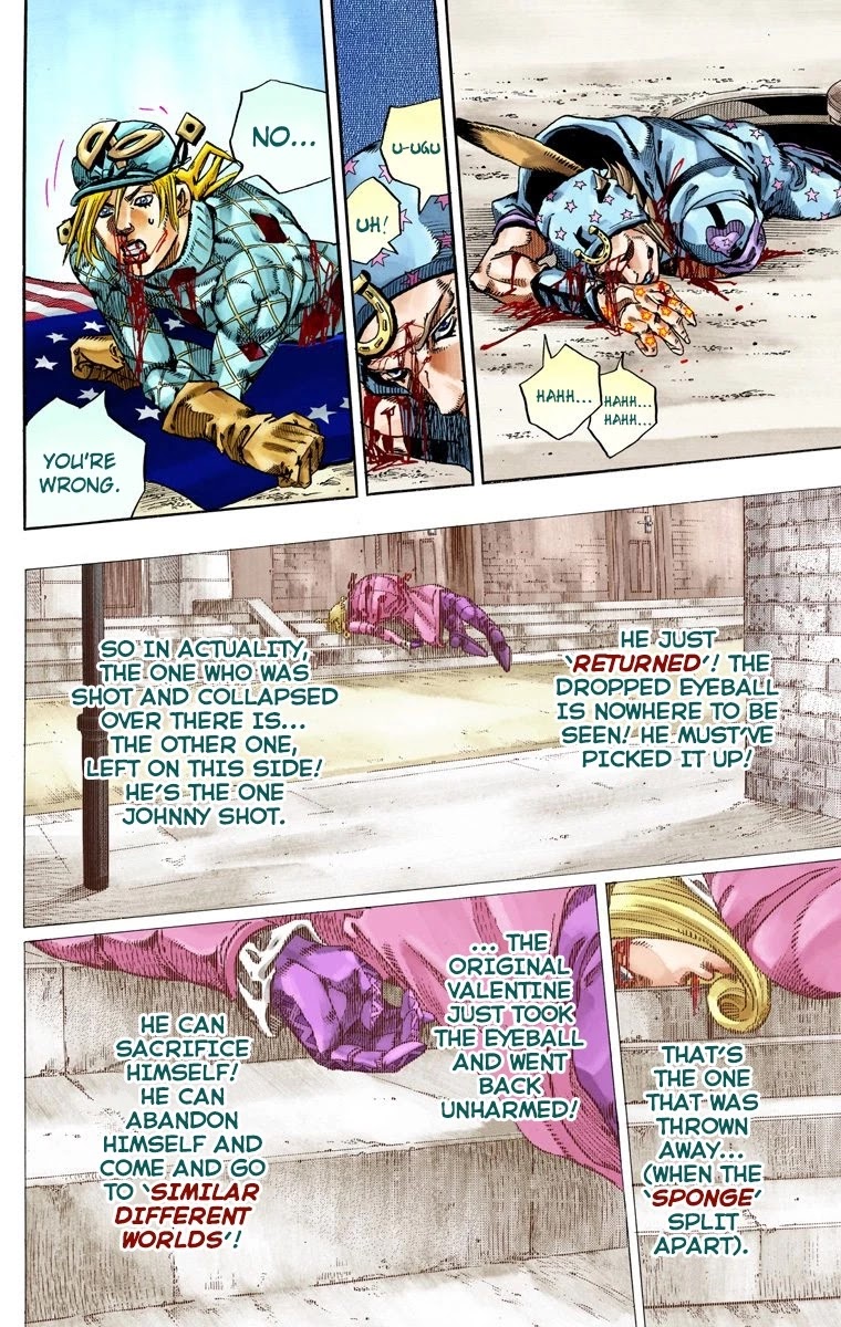 JoJo's Bizarre Adventure Part 7 - Steel Ball Run (Official Colored) Chapter 70 page 17 - Chapter 70: D4C Part 5