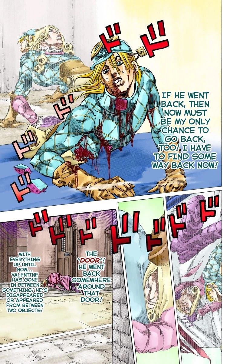JoJo's Bizarre Adventure Part 7 - Steel Ball Run (Official Colored) Chapter 70 page 18 - Chapter 70: D4C Part 5