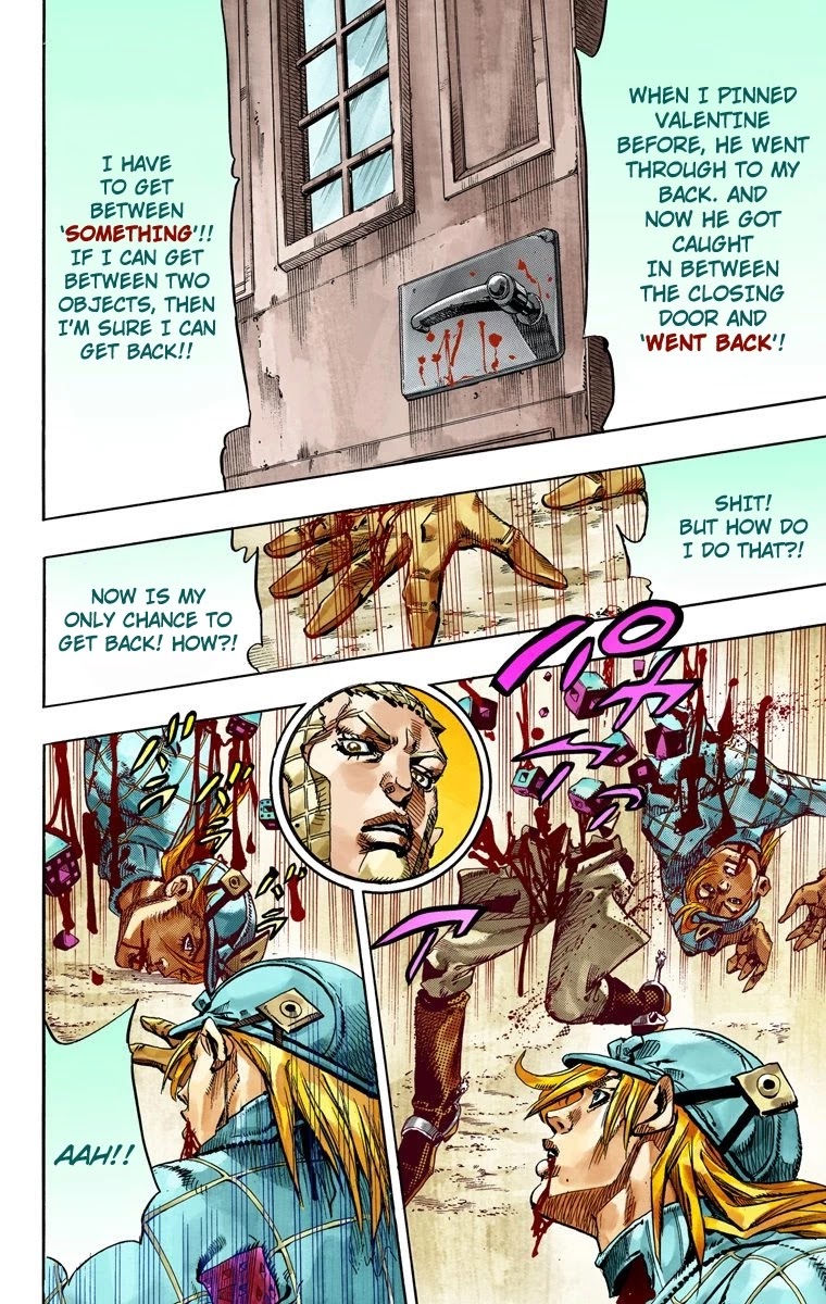 JoJo's Bizarre Adventure Part 7 - Steel Ball Run (Official Colored) Chapter 70 page 19 - Chapter 70: D4C Part 5