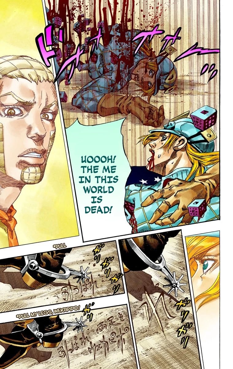 JoJo's Bizarre Adventure Part 7 - Steel Ball Run (Official Colored) Chapter 70 page 20 - Chapter 70: D4C Part 5