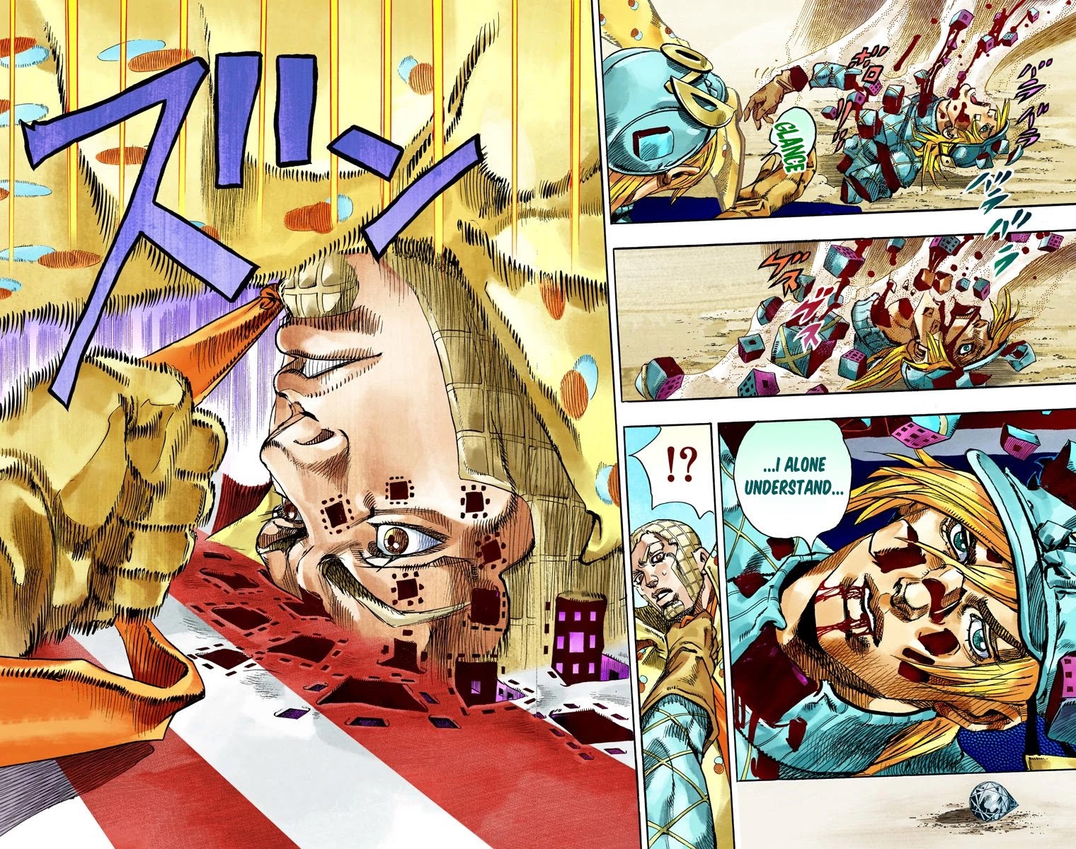 JoJo's Bizarre Adventure Part 7 - Steel Ball Run (Official Colored) Chapter 70 page 25 - Chapter 70: D4C Part 5
