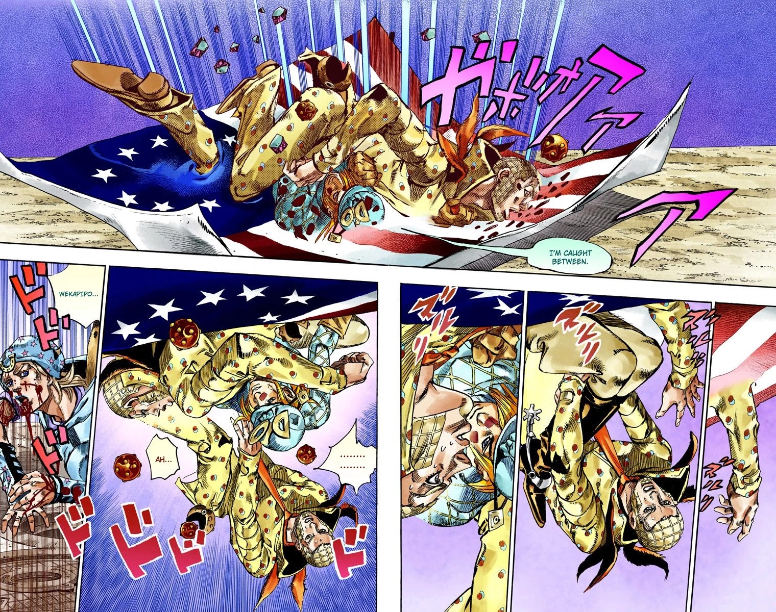 JoJo's Bizarre Adventure Part 7 - Steel Ball Run (Official Colored) Chapter 70 page 26 - Chapter 70: D4C Part 5