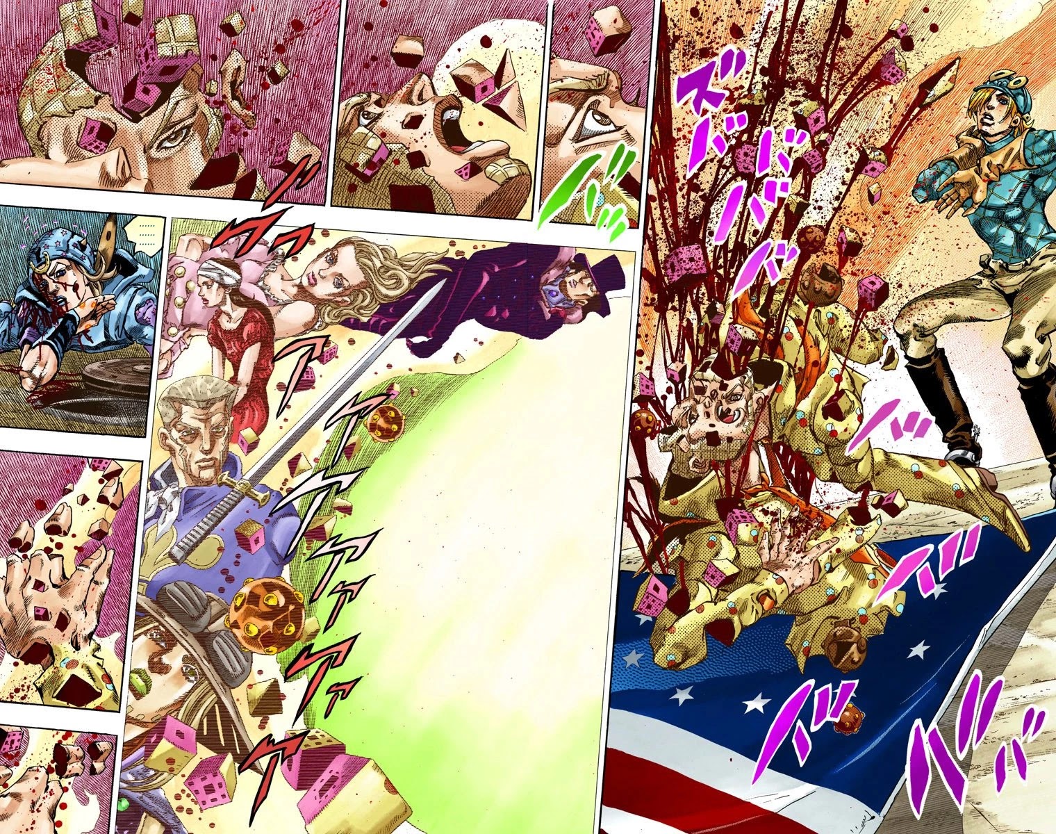 JoJo's Bizarre Adventure Part 7 - Steel Ball Run (Official Colored) Chapter 70 page 31 - Chapter 70: D4C Part 5