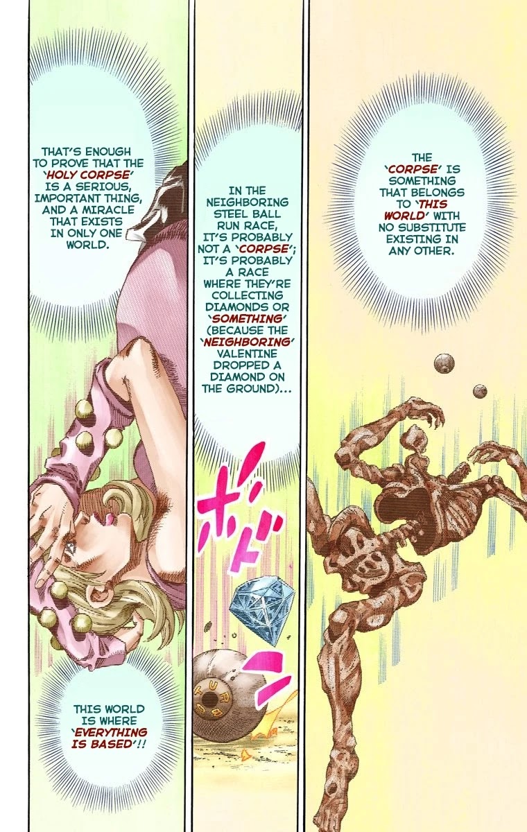JoJo's Bizarre Adventure Part 7 - Steel Ball Run (Official Colored) Chapter 70 page 36 - Chapter 70: D4C Part 5