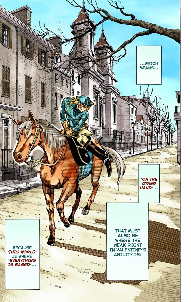JoJo's Bizarre Adventure Part 7 - Steel Ball Run (Official Colored) Chapter 70 page 37 - Chapter 70: D4C Part 5