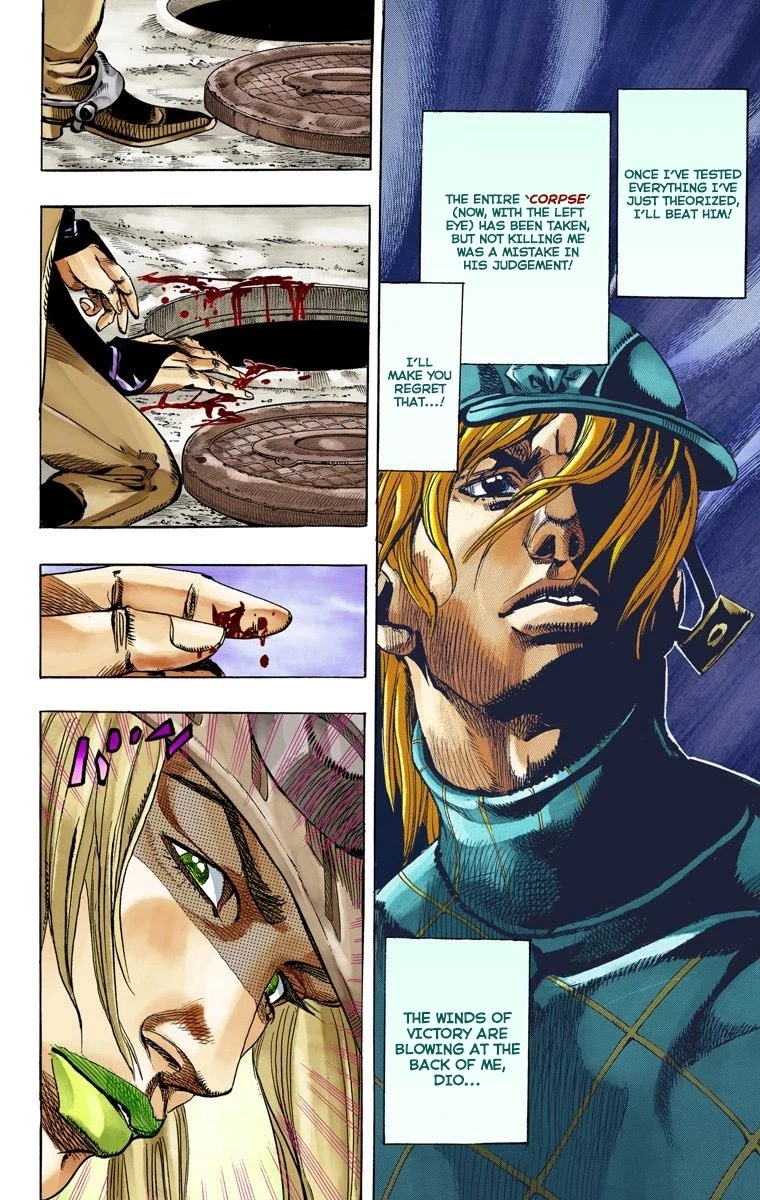 JoJo's Bizarre Adventure Part 7 - Steel Ball Run (Official Colored) Chapter 70 page 38 - Chapter 70: D4C Part 5