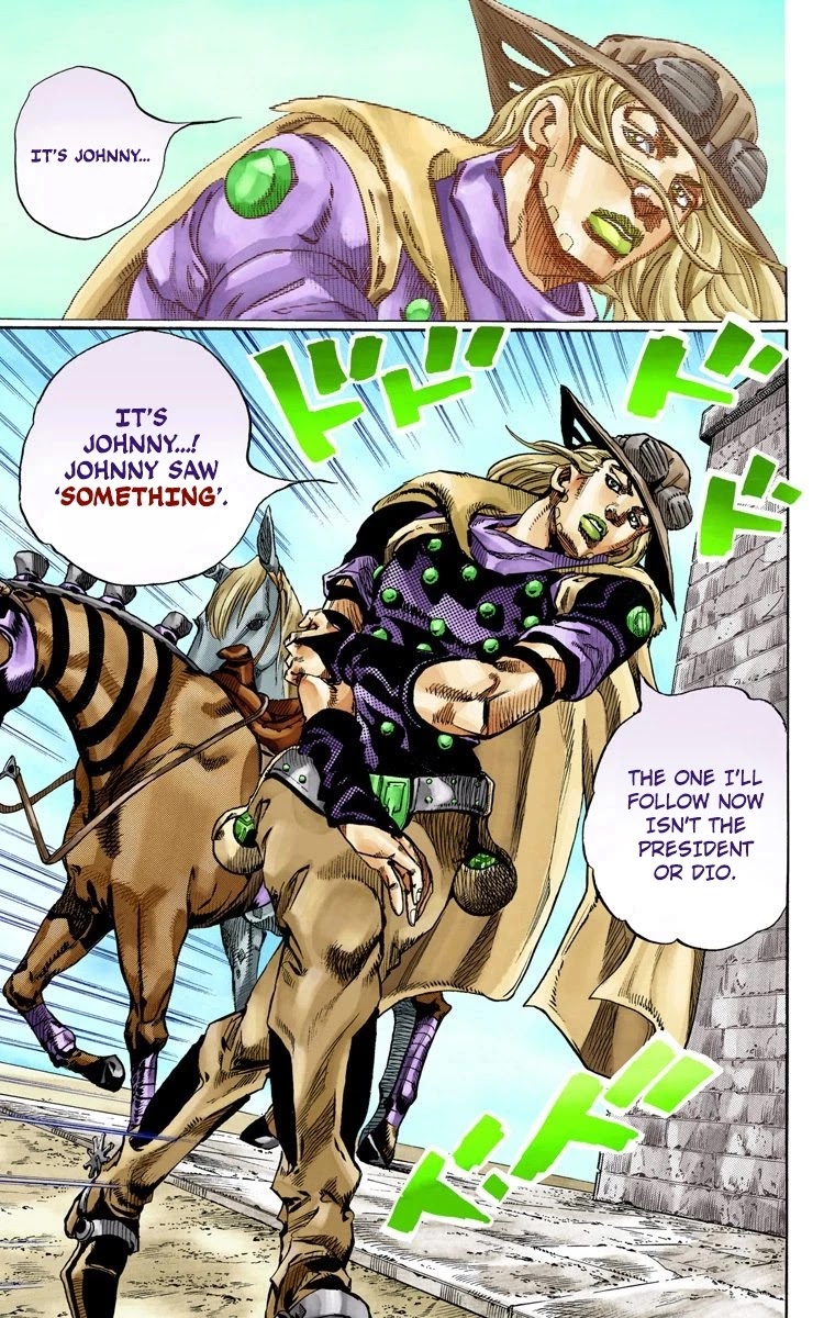 JoJo's Bizarre Adventure Part 7 - Steel Ball Run (Official Colored) Chapter 70 page 39 - Chapter 70: D4C Part 5