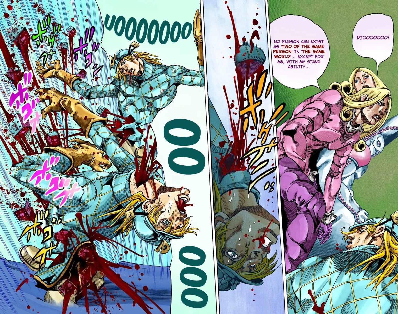 JoJo's Bizarre Adventure Part 7 - Steel Ball Run (Official Colored) Chapter 70 page 6 - Chapter 70: D4C Part 5