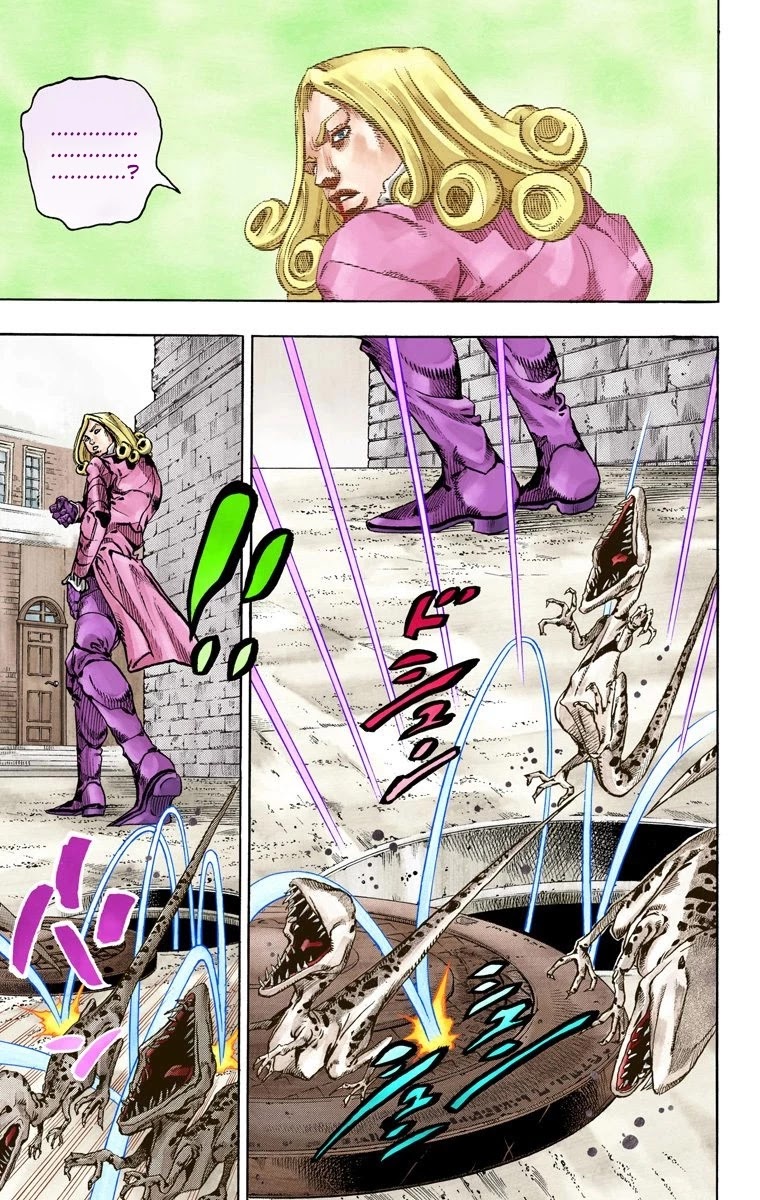 JoJo's Bizarre Adventure Part 7 - Steel Ball Run (Official Colored) Chapter 70 page 9 - Chapter 70: D4C Part 5