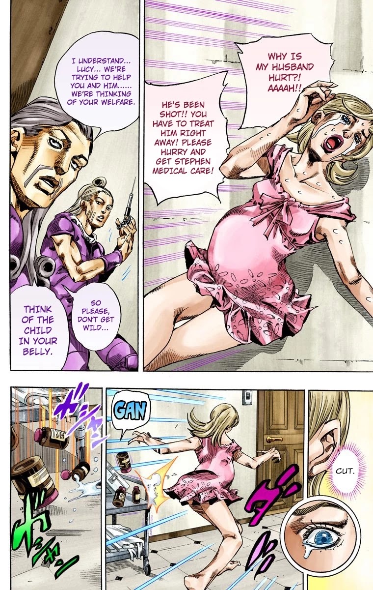 JoJo's Bizarre Adventure Part 7 - Steel Ball Run (Official Colored) Chapter 71 page 10 - Chapter 71: Ticket to Ride Part 1