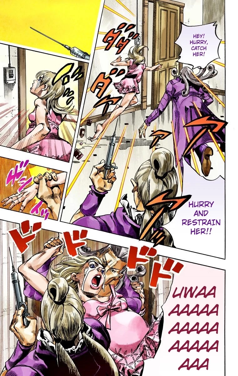 JoJo's Bizarre Adventure Part 7 - Steel Ball Run (Official Colored) Chapter 71 page 11 - Chapter 71: Ticket to Ride Part 1