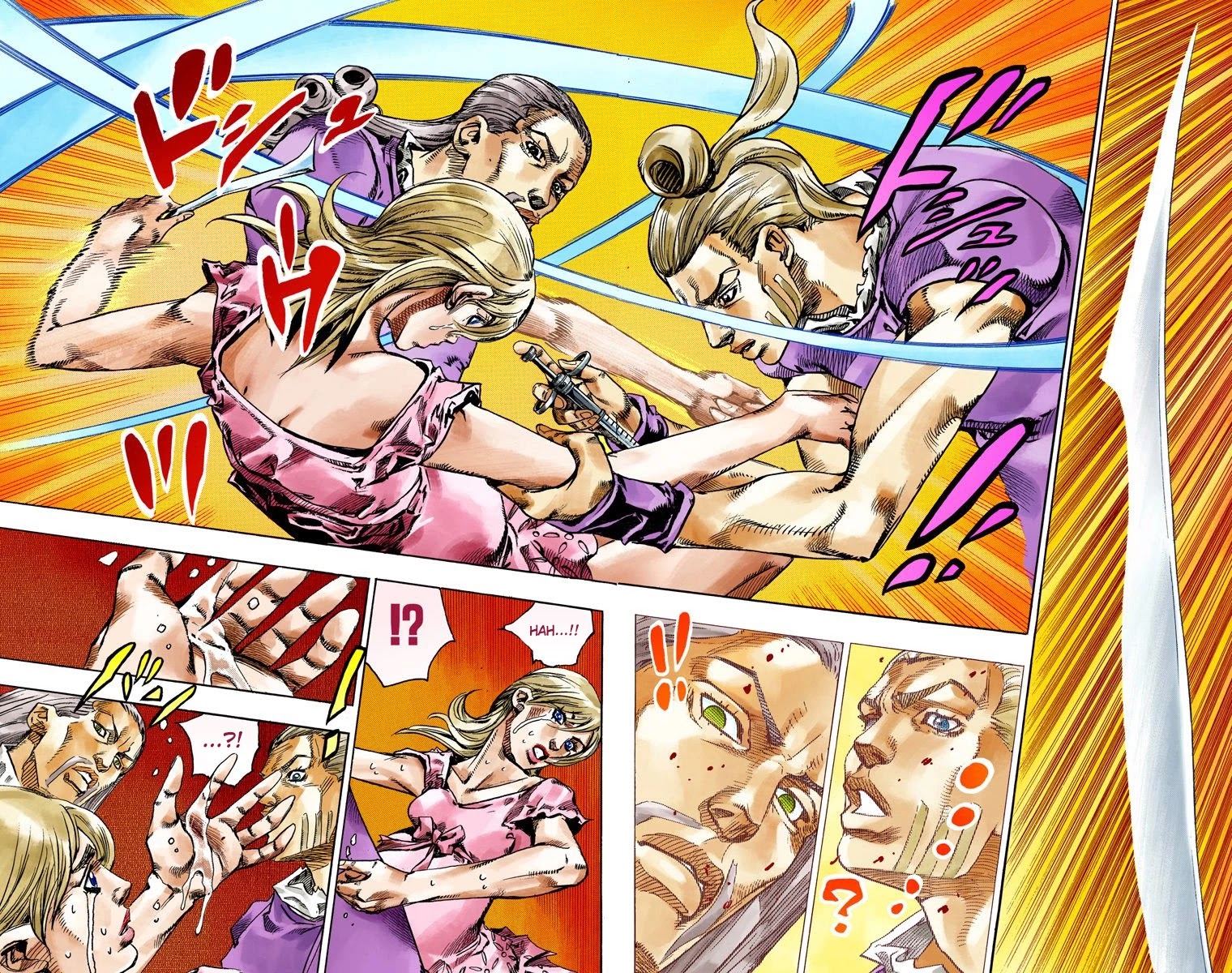 JoJo's Bizarre Adventure Part 7 - Steel Ball Run (Official Colored) Chapter 71 page 14 - Chapter 71: Ticket to Ride Part 1