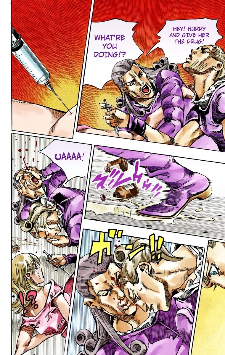 JoJo's Bizarre Adventure Part 7 - Steel Ball Run (Official Colored) Chapter 71 page 15 - Chapter 71: Ticket to Ride Part 1