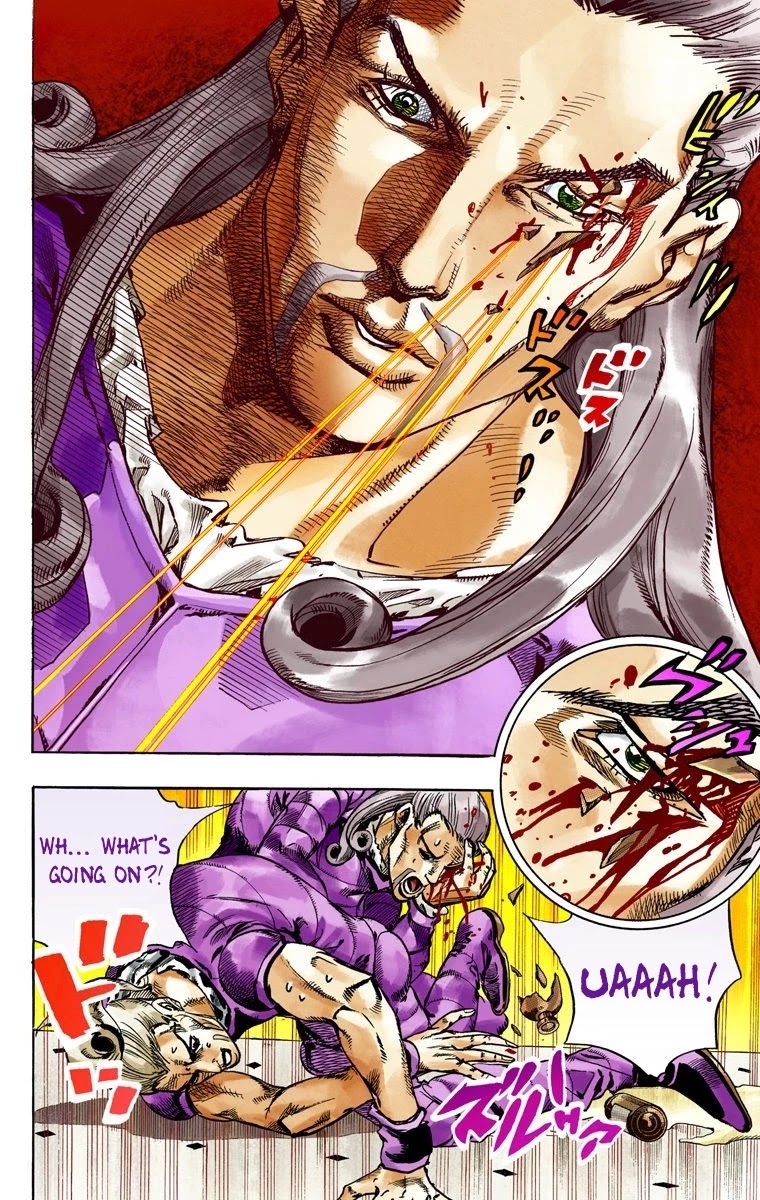 JoJo's Bizarre Adventure Part 7 - Steel Ball Run (Official Colored) Chapter 71 page 17 - Chapter 71: Ticket to Ride Part 1
