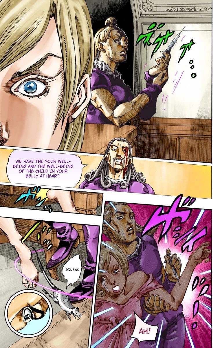 JoJo's Bizarre Adventure Part 7 - Steel Ball Run (Official Colored) Chapter 71 page 20 - Chapter 71: Ticket to Ride Part 1