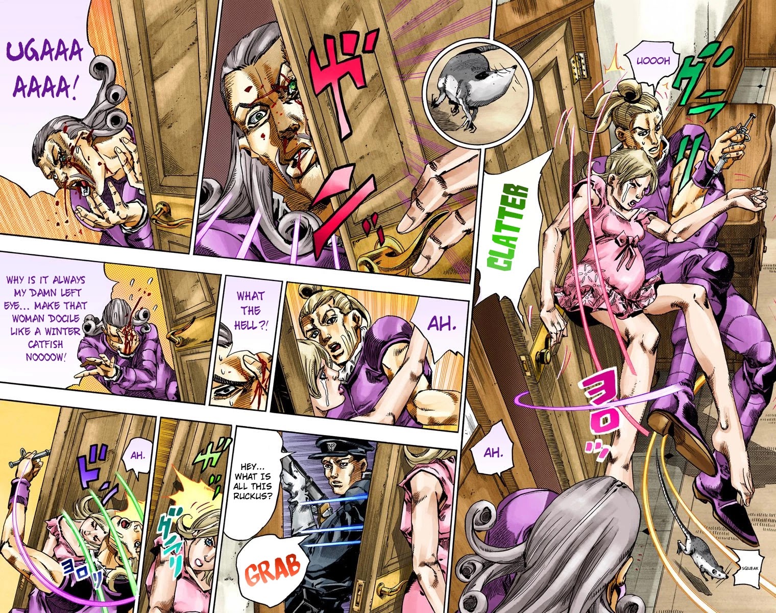 JoJo's Bizarre Adventure Part 7 - Steel Ball Run (Official Colored) Chapter 71 page 21 - Chapter 71: Ticket to Ride Part 1
