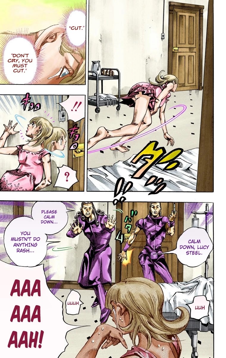 JoJo's Bizarre Adventure Part 7 - Steel Ball Run (Official Colored) Chapter 71 page 9 - Chapter 71: Ticket to Ride Part 1