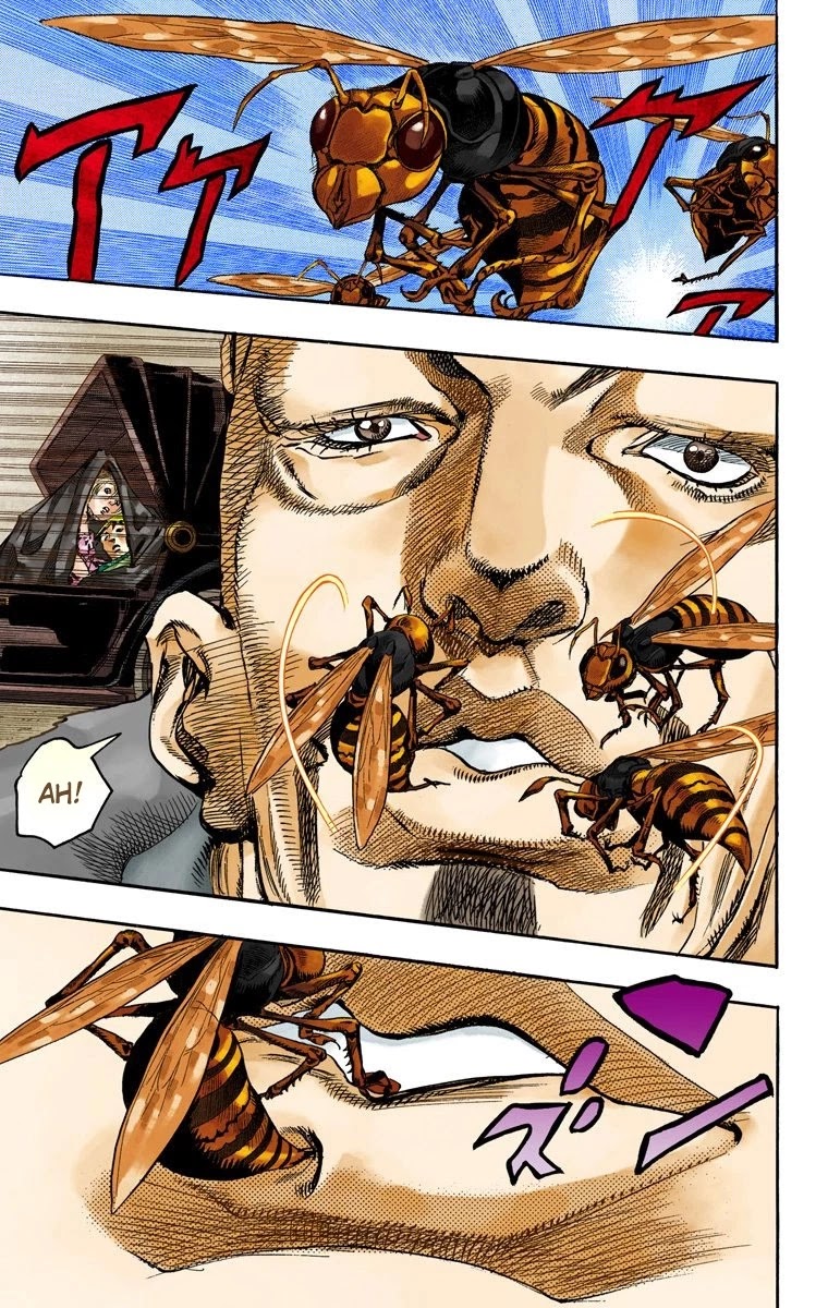 JoJo's Bizarre Adventure Part 7 - Steel Ball Run (Official Colored) Chapter 72 page 34 - Chapter 72: Ticket to Ride Part 2