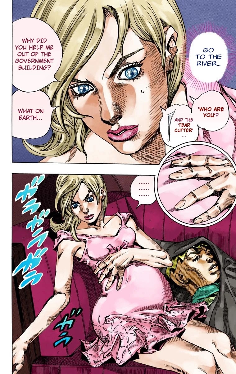 JoJo's Bizarre Adventure Part 7 - Steel Ball Run (Official Colored) Chapter 72 page 39 - Chapter 72: Ticket to Ride Part 2