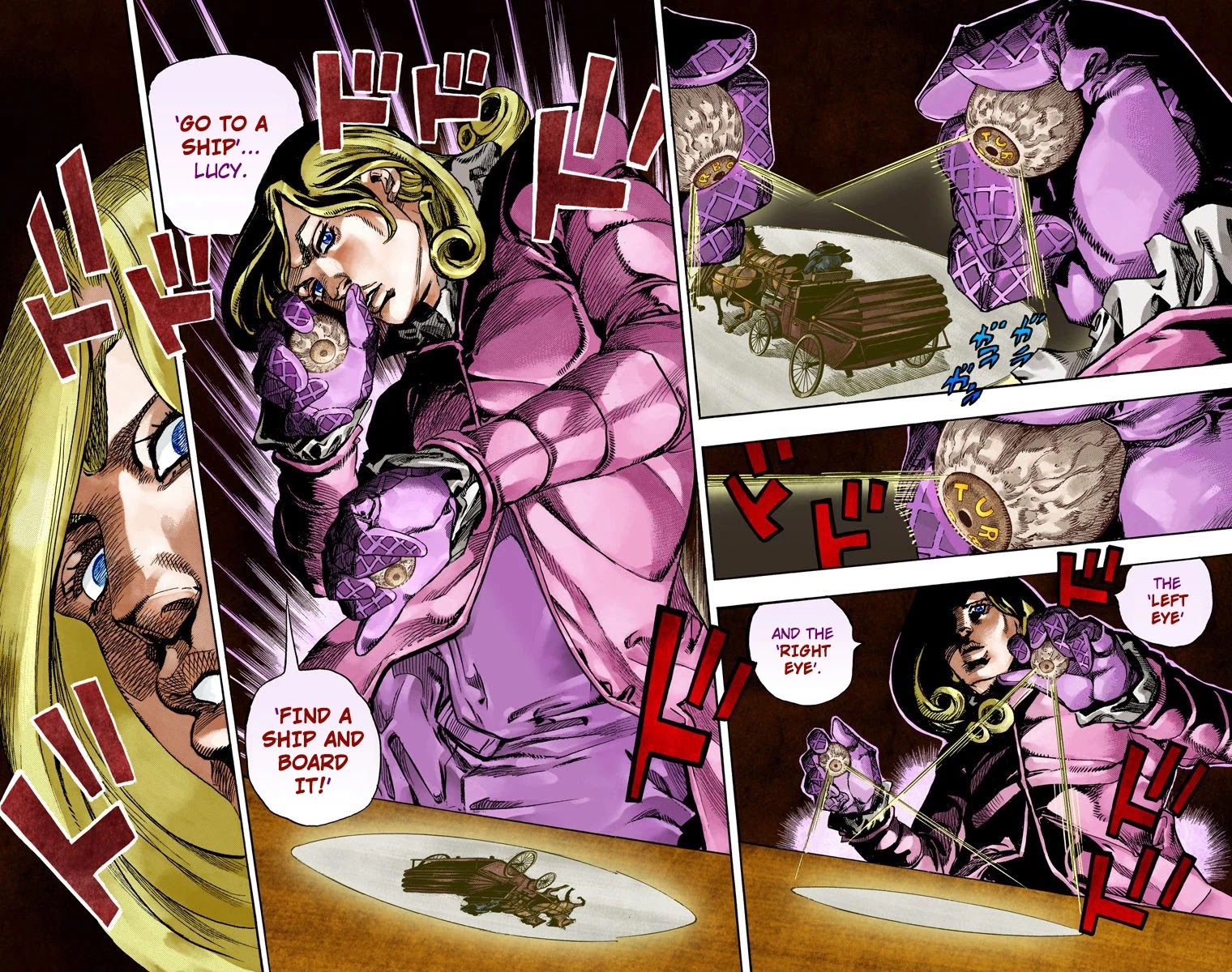 JoJo's Bizarre Adventure Part 7 - Steel Ball Run (Official Colored) Chapter 72 page 41 - Chapter 72: Ticket to Ride Part 2